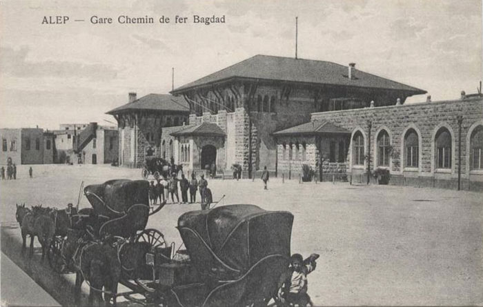 Railway station of Aleppo