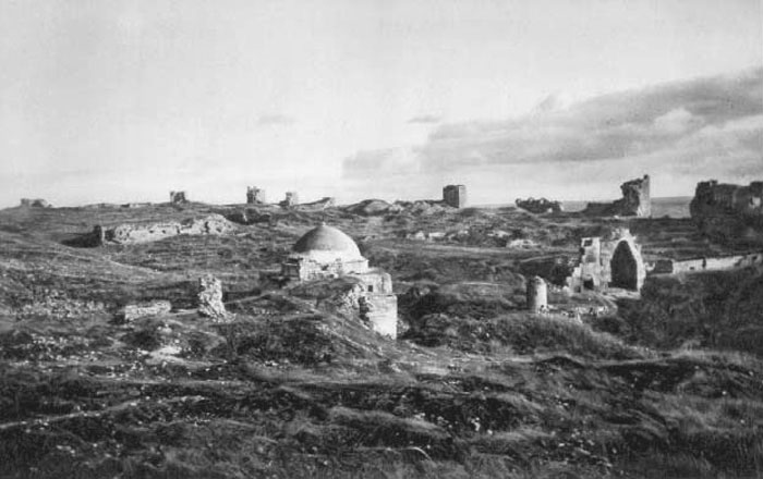 Ruins within the citadel