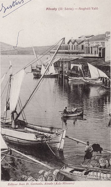 Ayvalik as viewed in 1910s