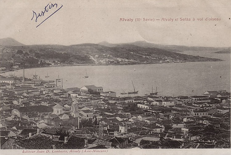 Ayvalik as viewed in 1910s