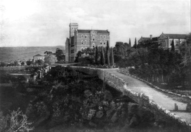 The American College of Beirut photographed in 1921