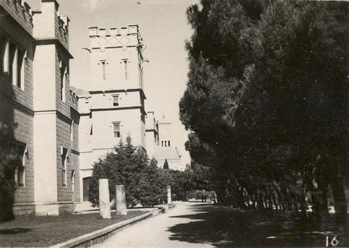 The American College of Beirut photographed in 1940s