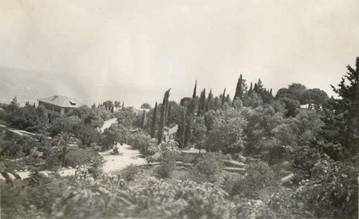 The American College of Beirut photographed in 1940s