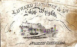 Edward Hadaway business card