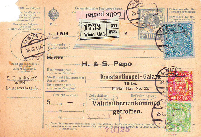 Papo, 1917