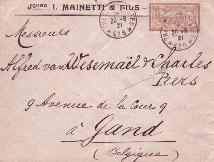 Mainnetti, 1921