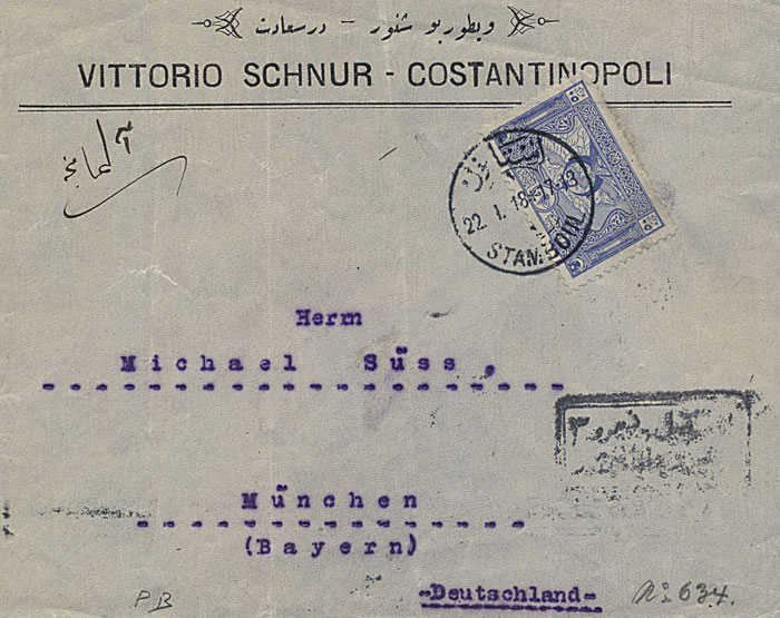 Vittorio Schnur, 1917