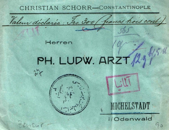 Christian Schorr, 1917