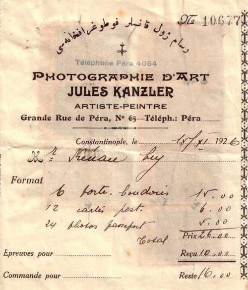 Jules Kanzler, 1926