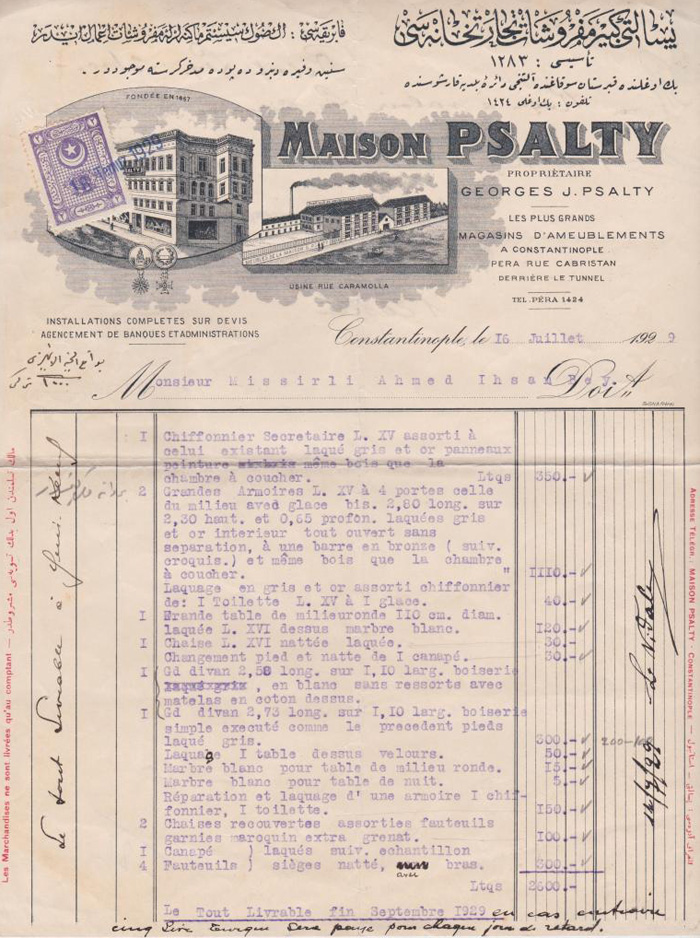 Psalty, 1929