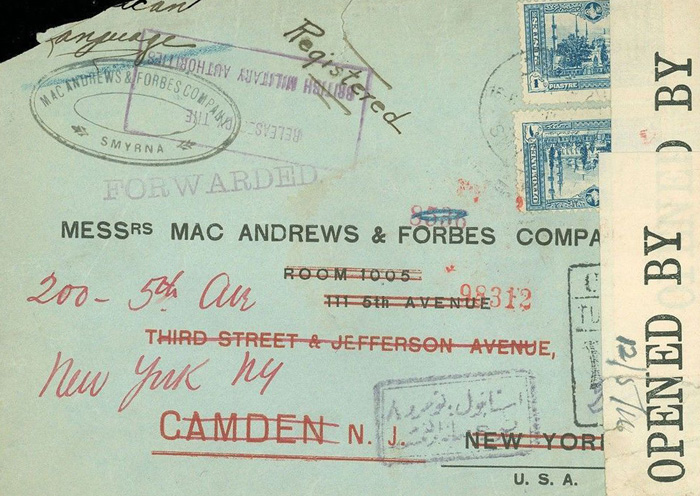 MacAndrews & Forbes, 1919