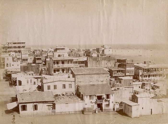 Port Said by Zangaki 1880s