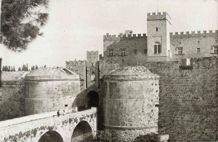 Rhodes, Amboise Gate, 1960s