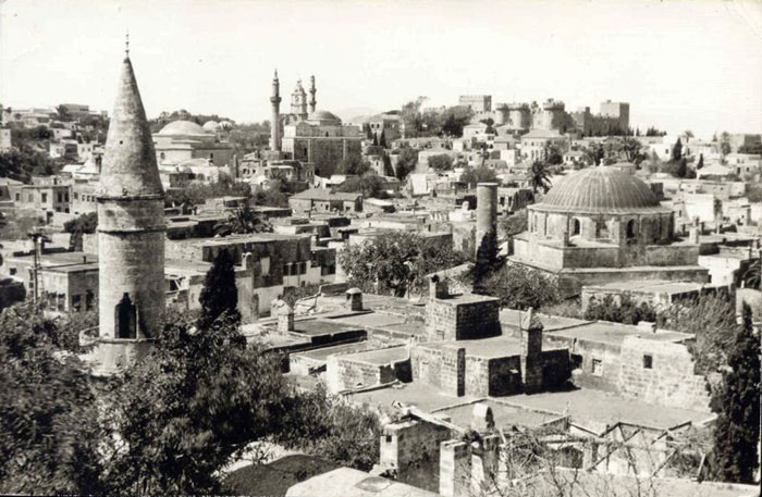 Rhodes, Panorama Old City, 1958