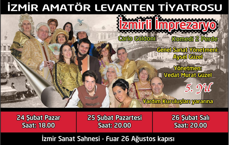 Levantine Theatre 2013 flyer