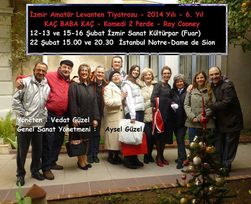 Levantine Theatre 2014 flyer