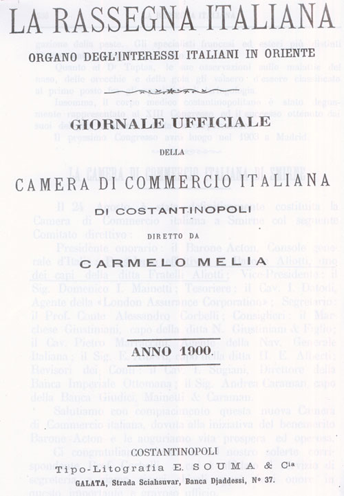 image courtesy of Enrico Aliotti Snr.